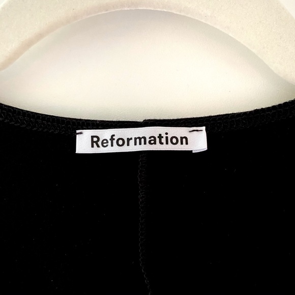 NWOT | Reformation Troye Knit Bodysuit Deep Plunge Size L - Picture 6 of 6